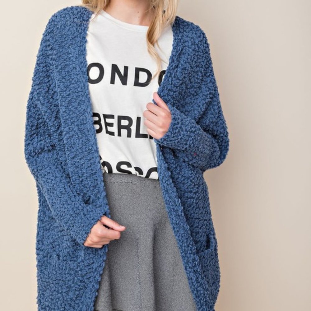 Cozy Teddy Cardigan.